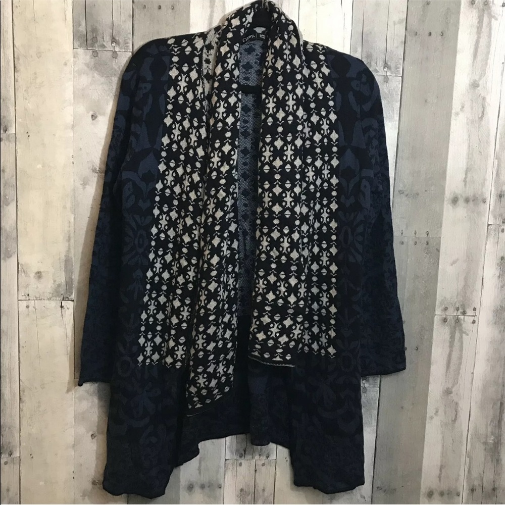 Gypsy 05‎ Global Village Orvieto Cardigan Size S Cotton/cashmere Open Drape